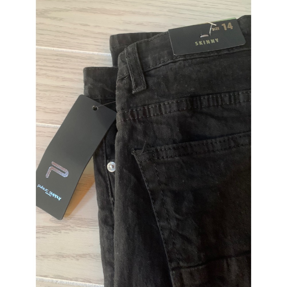 Public supply nyc boys size 14‎ skinny black jeans